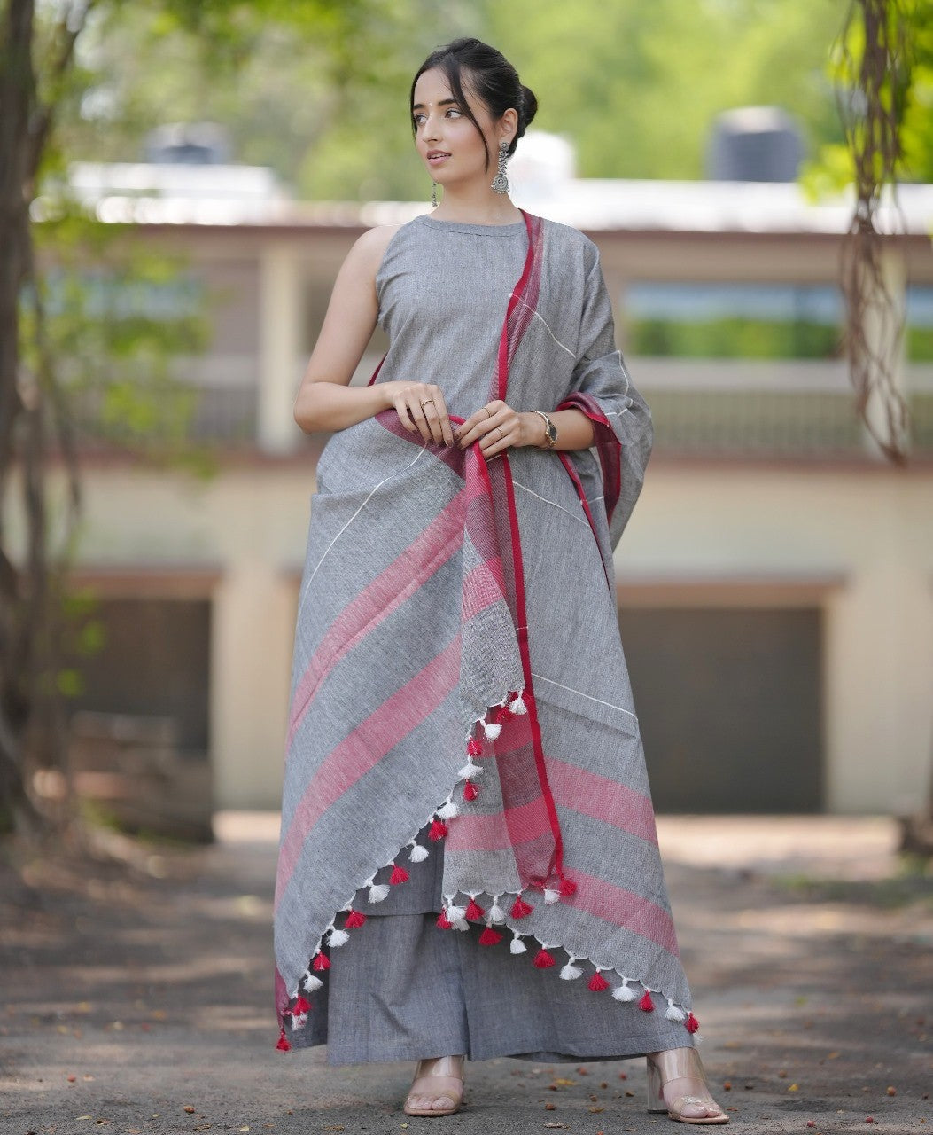 Classic Gray Handloom Set