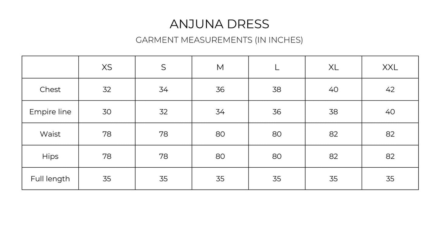 Anjuna Dress