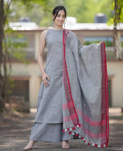 Classic Gray Handloom Set
