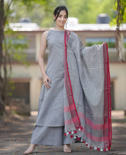 Classic Gray Handloom Set